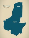 Modern Map - Faryab AF