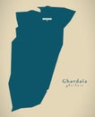 Modern Map - Ghardaia DZ