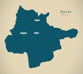 Modern Map - Herat AF