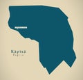Modern Map - Kapisa AF