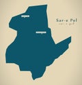 Modern Map - Sar-e Pol AF