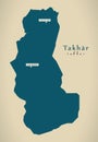 Modern Map - Takhar AF