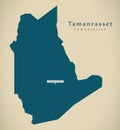 Modern Map - Tamanrasset DZ