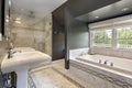 Modern master bath