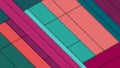 Modern material design background in pink and blue colors