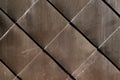 modern materials in the construction industry. Texture of metal cladding of a building facade closeup. Royalty Free Stock Photo