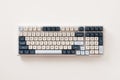 Modern mechanical keyboard. Minimal style and design keyboard. Custom build keyboard.