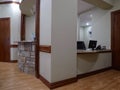 Modern medical or dental office reception area