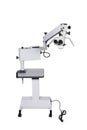 Modern medical equipment - ophthalmology operation surgical microscope isolated Royalty Free Stock Photo