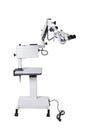 Modern medical equipment - ophthalmology operation surgical microscope isolated