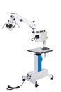 Modern medical equipment ophthalmology operation surgical microscope isolated