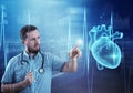 Modern medicine cardiology concept Royalty Free Stock Photo