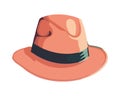 Modern men fashion fedora and bowler hats