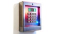 Modern Metal Intercom System with Electronic Access Control Secure Keypad Door Entry for Buildings Apartments and