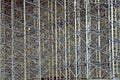 Modern metallic scaffold