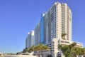 Modern Miami condominium Royalty Free Stock Photo