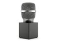 Modern microphone on stand Royalty Free Stock Photo