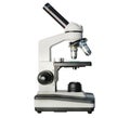 Modern microscope Royalty Free Stock Photo