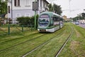 Modern Milan blue Cable Car