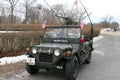 A modern military truck Royalty Free Stock Photo