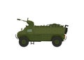 Modern Military Vehicle Illustration, Suitable For Game Asset, Icon, Infographic, and Other Military Graphic Purpose