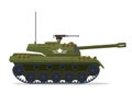 Modern Urban Military Vehicle Illustration