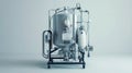 Modern Milk Pasteurizer on Clean Background Royalty Free Stock Photo