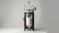 Modern Milk Pasteurizer on Clean Background Royalty Free Stock Photo