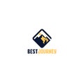 Modern minimalist design Best Journey logo design