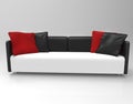 Modern Minimalist Sofa Royalty Free Stock Photo