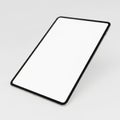 Modern minimalist tablet device with black frame Royalty Free Stock Photo