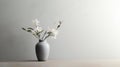 Modern And Minimalistic Posy In A Vase Royalty Free Stock Photo