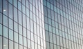 Modern Mirrored Glass Building Facade. Contemporary Architecture Royalty Free Stock Photo