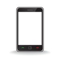 Modern mobile smart phone Royalty Free Stock Photo