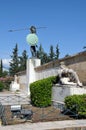 Leonidas statue in Thermopylae, Greece