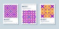 Modern moroccan mosaic art with layered gradient geometric composition . Paper cut 3d islamic geometric poster, cover, card