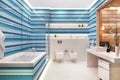 Modern mosaic beautiful bathroom design