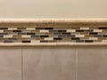 Modern mosaic ceramic or porcelain kitchen and bathroom tiles.
