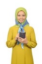 Modern moslem woman in hijab Royalty Free Stock Photo