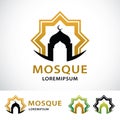 Modern Mosque Logo Design Template