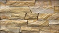 Modern Multi Color Stone, slate travertine sandstone Wall used for Background Royalty Free Stock Photo