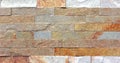 Modern Multi Color Stone Wall used for Background Royalty Free Stock Photo