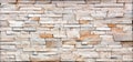 Modern Multi Color Stone Wall used for Background Royalty Free Stock Photo