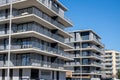 Modern multi-family apartment buildings Royalty Free Stock Photo