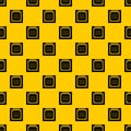 Modern multicore CPU pattern vector Royalty Free Stock Photo