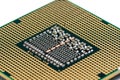 Modern multicore CPU with white background