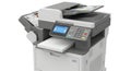 A modern multifunction printer with a flatbed scanner and automatic document feeder Royalty Free Stock Photo