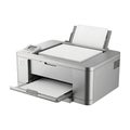 Modern multifunction printer with paper tray and wireless connectivity features Royalty Free Stock Photo