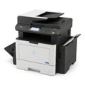 A modern multifunctional printer with a flatbed scanner and automatic document feeder Royalty Free Stock Photo