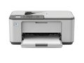 Modern multifunctional printer with flatbed scanner and automatic document feeder Royalty Free Stock Photo